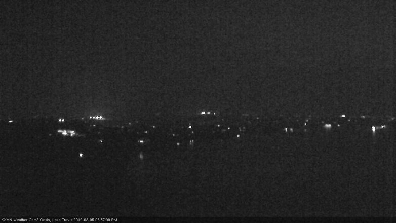 Lake Travis webcam, February 5, 2019 6:00 PM CT