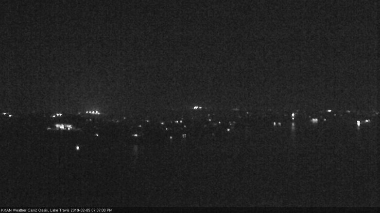 Lake Travis webcam, February 5, 2019 6:10 PM CT