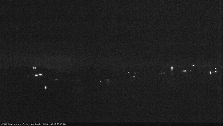 Lake Travis webcam, February 5, 2019 12:00 AM CT