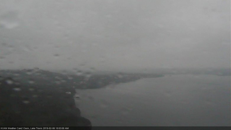 Lake Travis webcam, February 6, 2019 9:05 AM CT