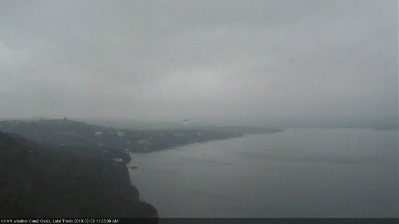 Lake Travis webcam, February 6, 2019 10:25 AM CT