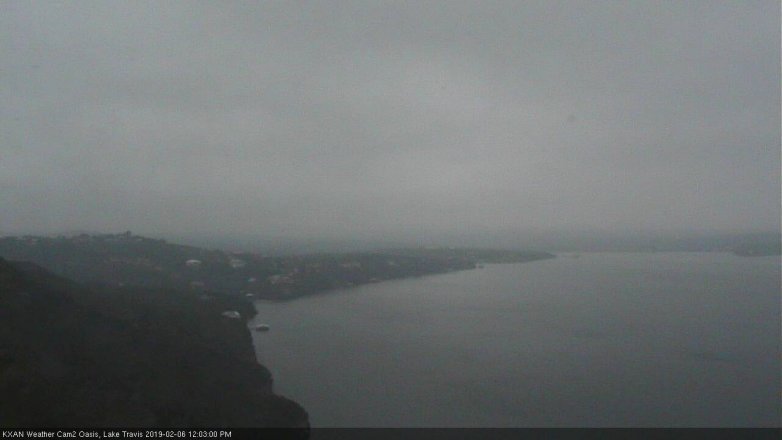 Lake Travis webcam, February 6, 2019 11:05 AM CT