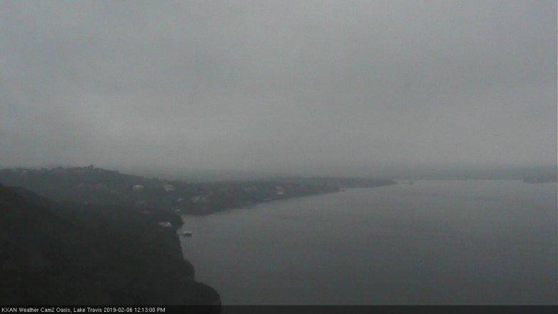 Lake Travis webcam, February 6, 2019 11:15 AM CT
