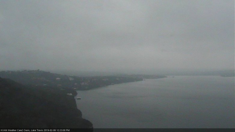 Lake Travis webcam, February 6, 2019 11:25 AM CT