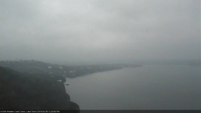Lake Travis webcam, February 6, 2019 11:30 AM CT