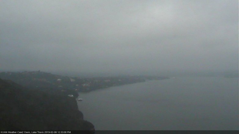Lake Travis webcam, February 6, 2019 11:35 AM CT