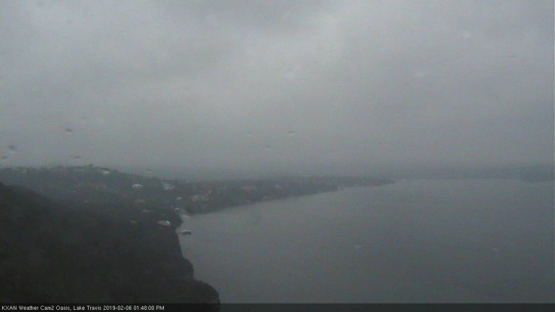 Lake Travis webcam, February 6, 2019 12:50 PM CT