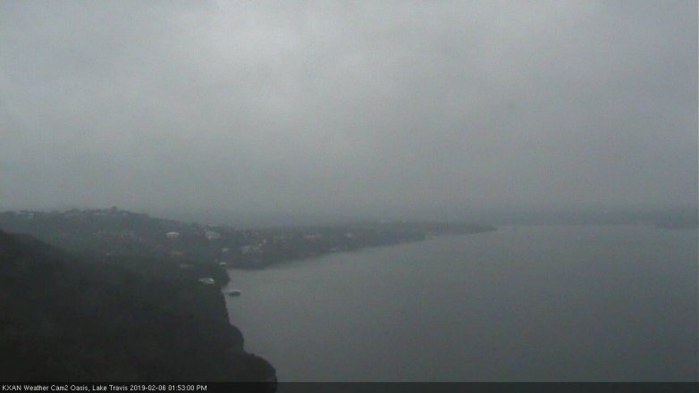 Lake Travis webcam, February 6, 2019 12:55 PM CT