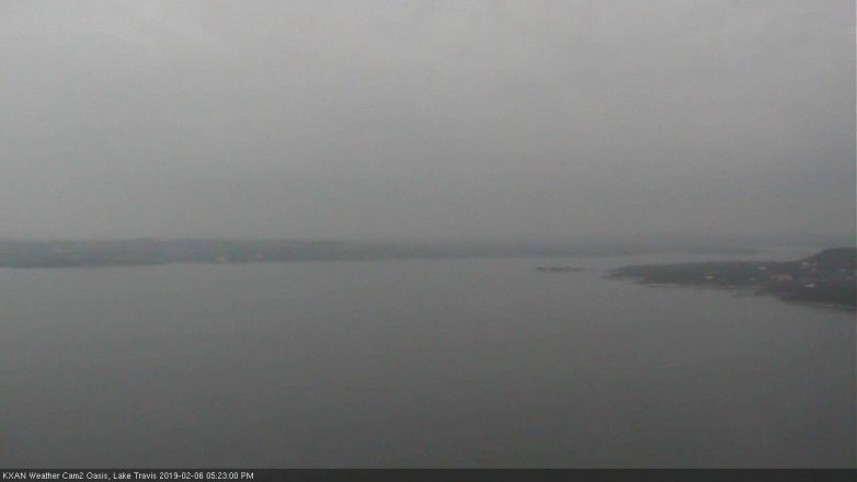 Lake Travis webcam, February 6, 2019 4:25 PM CT