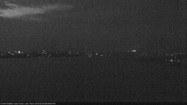 Lake Travis webcam, February 6, 2019 5:50 PM CT