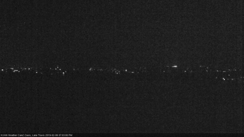 Lake Travis webcam, February 6, 2019 6:05 PM CT
