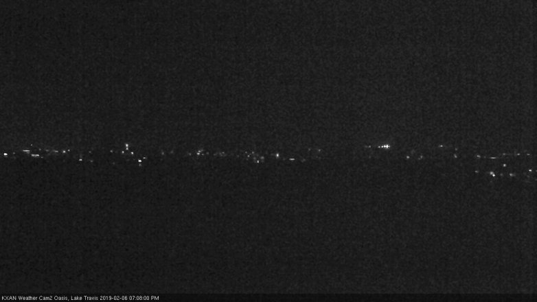 Lake Travis webcam, February 6, 2019 6:10 PM CT