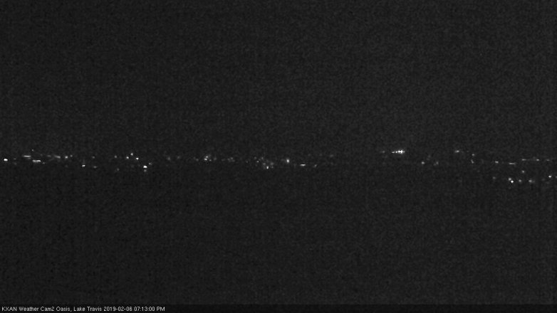 Lake Travis webcam, February 6, 2019 6:15 PM CT