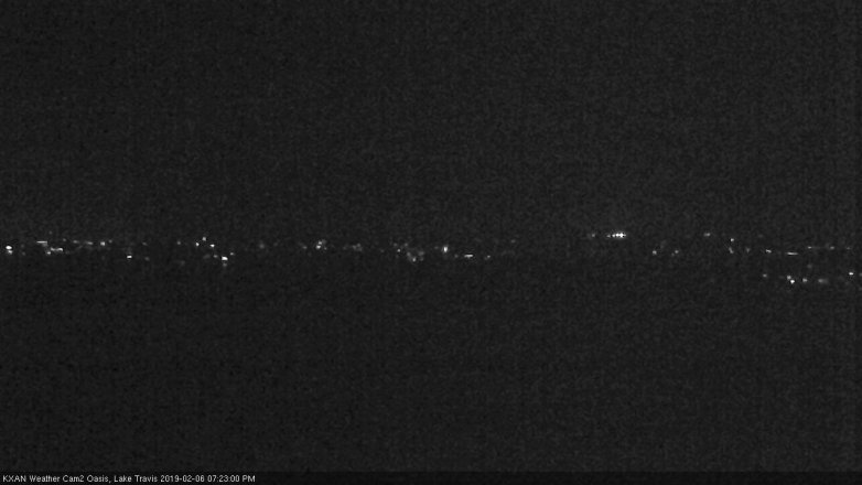 Lake Travis webcam, February 6, 2019 6:25 PM CT