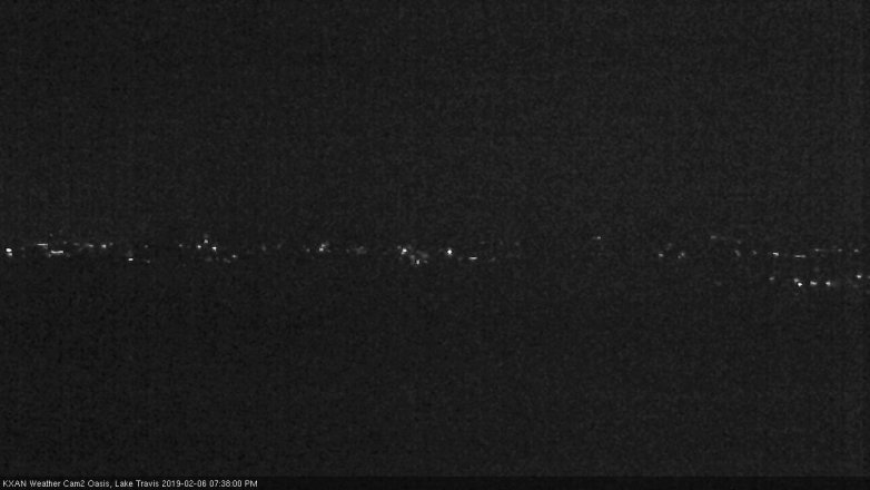 Lake Travis webcam, February 6, 2019 6:40 PM CT