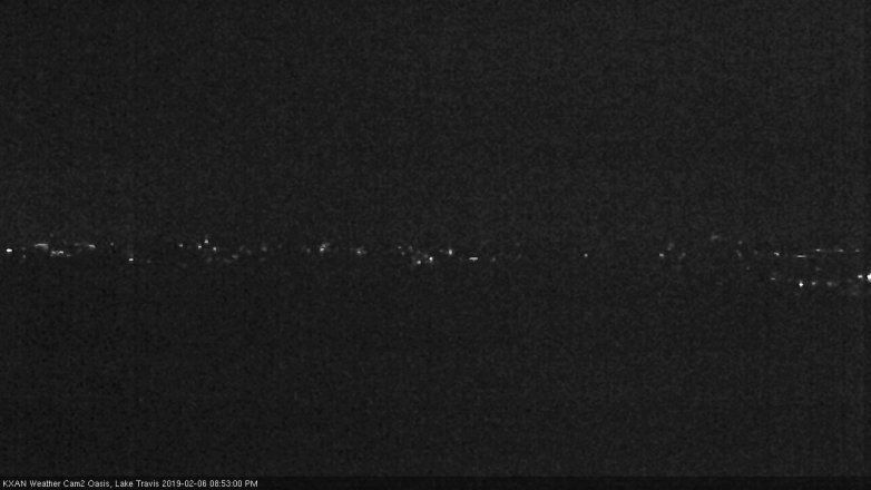 Lake Travis webcam, February 6, 2019 7:55 PM CT