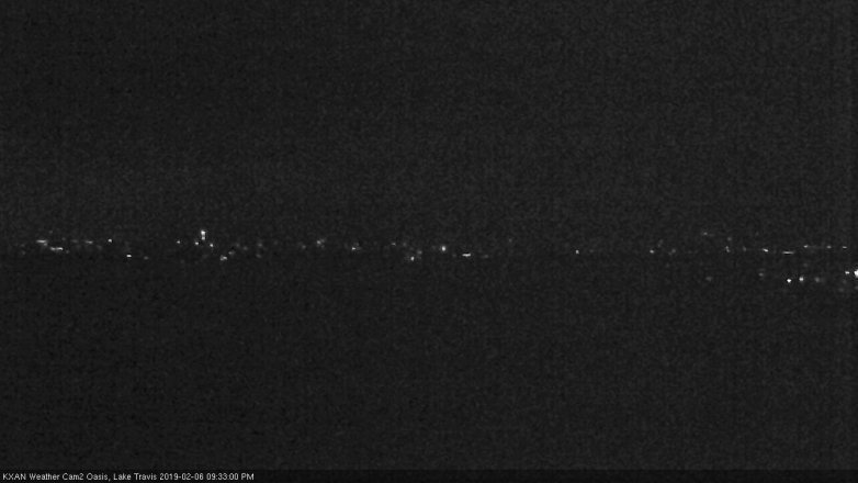 Lake Travis webcam, February 6, 2019 8:35 PM CT