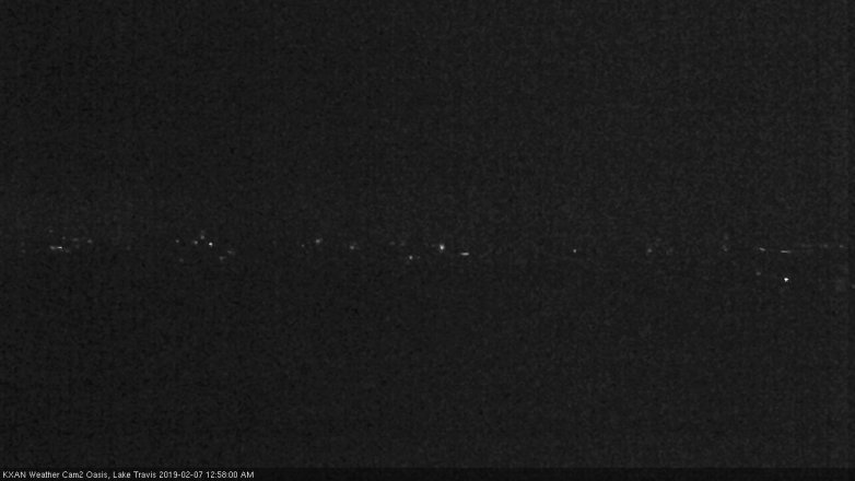 Lake Travis webcam, February 6, 2019 12:00 AM CT
