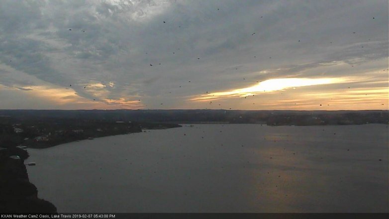 Lake Travis webcam, February 7, 2019 4:45 PM CT