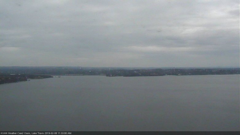 Lake Travis webcam, February 8, 2019 10:35 AM CT