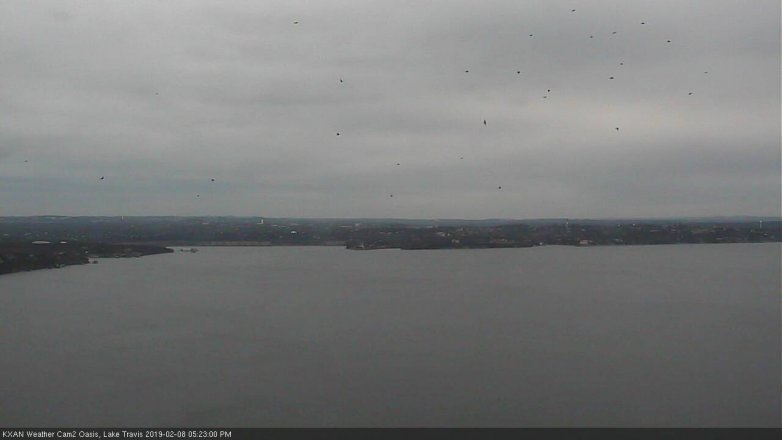 Lake Travis webcam, February 8, 2019 4:25 PM CT