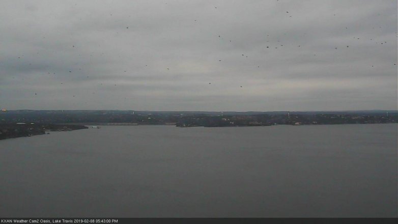 Lake Travis webcam, February 8, 2019 4:45 PM CT