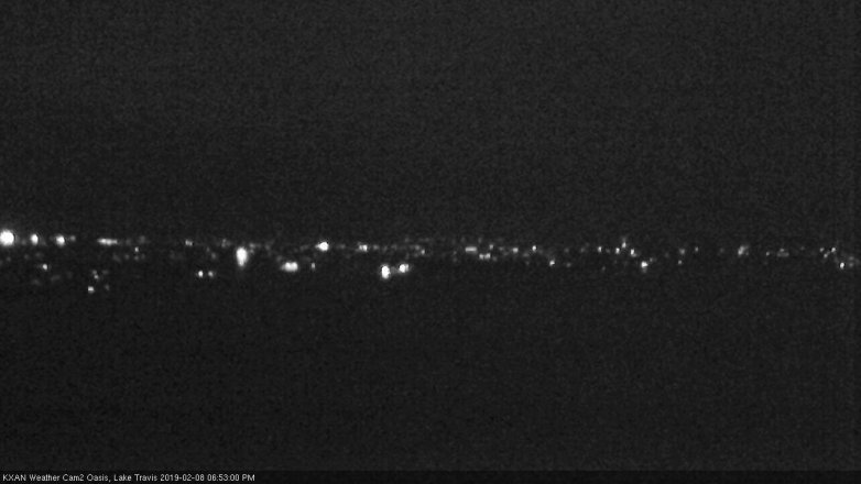 Lake Travis webcam, February 8, 2019 5:55 PM CT
