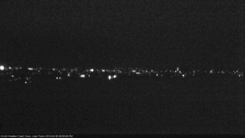 Lake Travis webcam, February 8, 2019 6:00 PM CT