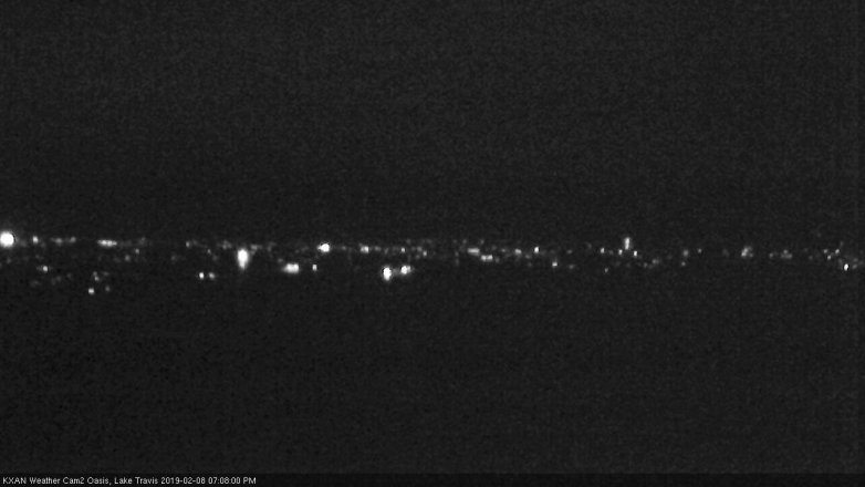 Lake Travis webcam, February 8, 2019 6:10 PM CT
