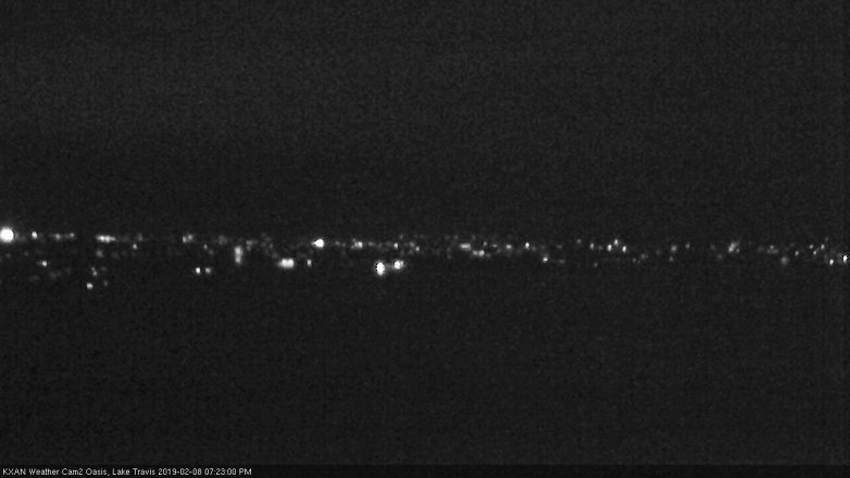 Lake Travis webcam, February 8, 2019 6:25 PM CT