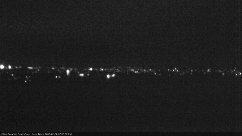 Lake Travis webcam, February 8, 2019 6:35 PM CT