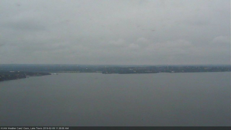 Lake Travis webcam, February 9, 2019 10:40 AM CT