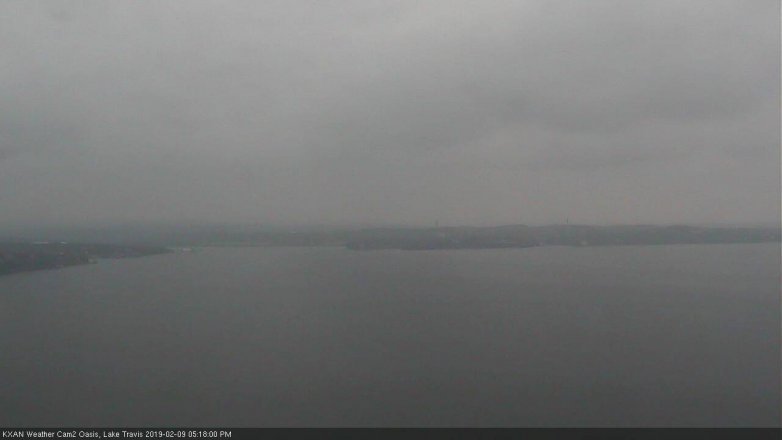 Lake Travis webcam, February 9, 2019 4:20 PM CT