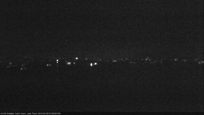 Lake Travis webcam, February 9, 2019 6:10 PM CT