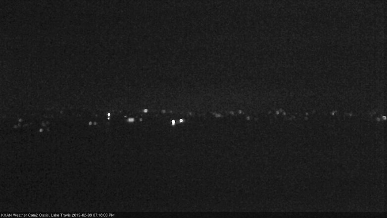 Lake Travis webcam, February 9, 2019 6:20 PM CT