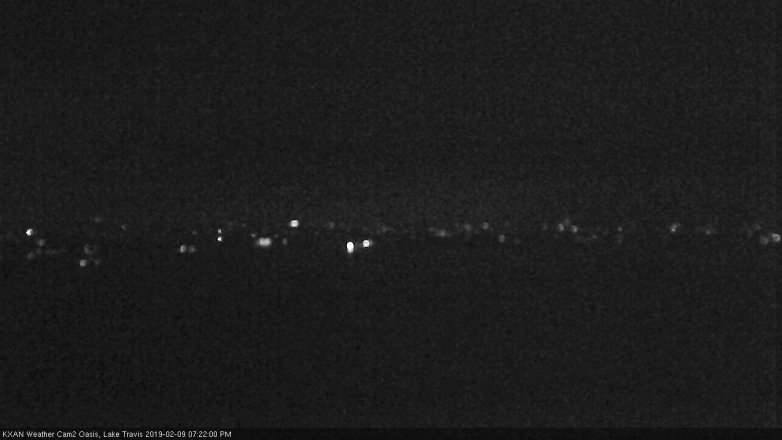 Lake Travis webcam, February 9, 2019 6:25 PM CT