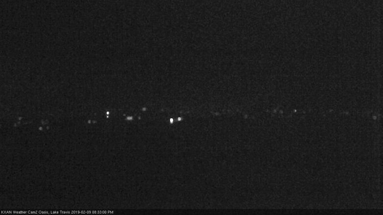 Lake Travis webcam, February 9, 2019 7:35 PM CT
