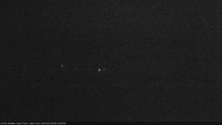 Lake Travis webcam, February 9, 2019 8:15 PM CT