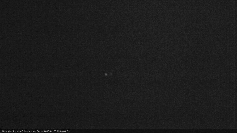 Lake Travis webcam, February 9, 2019 8:35 PM CT