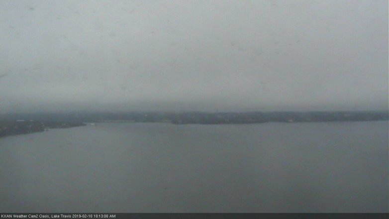 Lake Travis webcam, February 10, 2019 9:15 AM CT