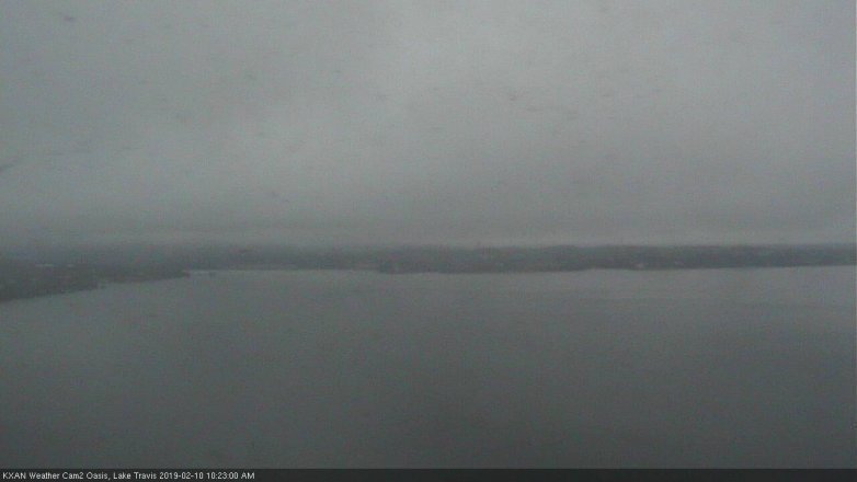 Lake Travis webcam, February 10, 2019 9:25 AM CT