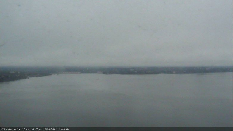 Lake Travis webcam, February 10, 2019 10:25 AM CT
