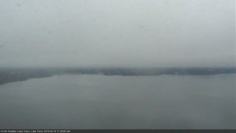 Lake Travis webcam, February 10, 2019 10:30 AM CT