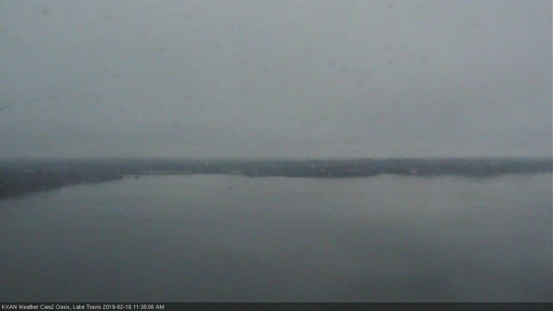 Lake Travis webcam, February 10, 2019 10:40 AM CT