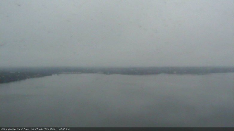 Lake Travis webcam, February 10, 2019 10:45 AM CT
