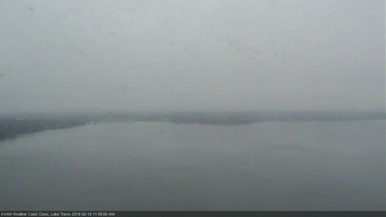 Lake Travis webcam, February 10, 2019 11:00 AM CT