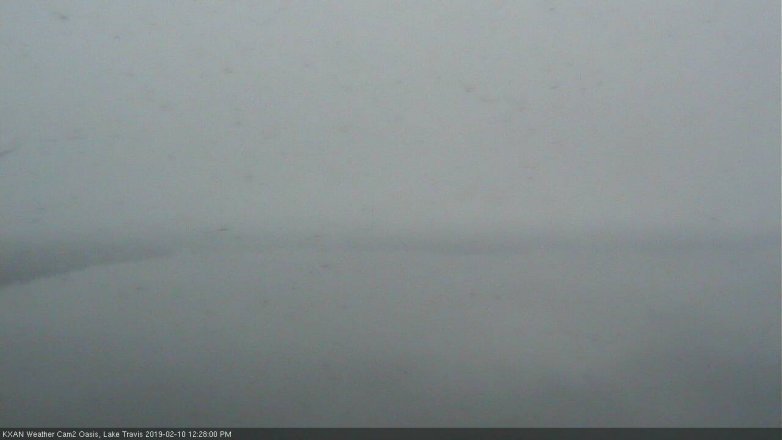 Lake Travis webcam, February 10, 2019 11:30 AM CT
