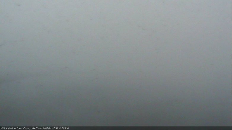 Lake Travis webcam, February 10, 2019 11:45 AM CT
