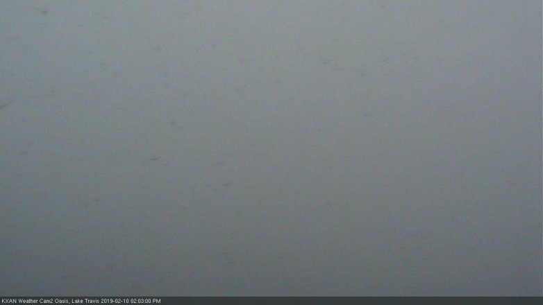 Lake Travis webcam, February 10, 2019 1:05 PM CT