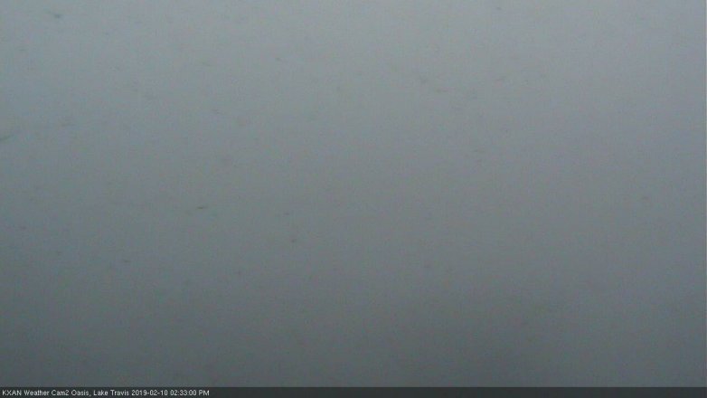 Lake Travis webcam, February 10, 2019 1:35 PM CT
